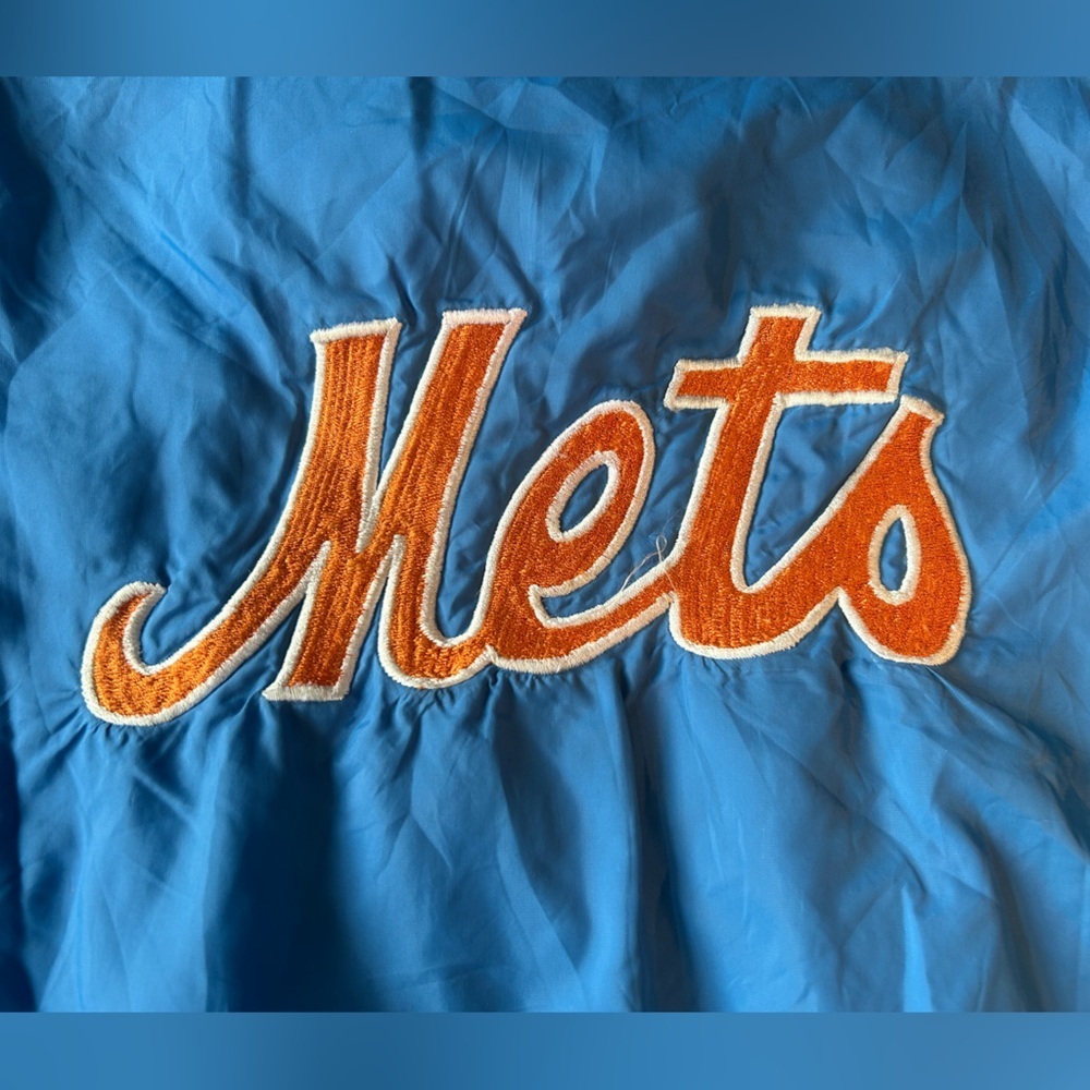 Vintage 80s New York Mets Pullover Windbreaker - Picture 7 of 7
